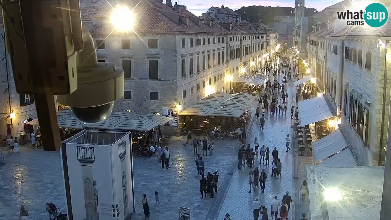 Webcam live Dubrovnik – panorama della città vecchia