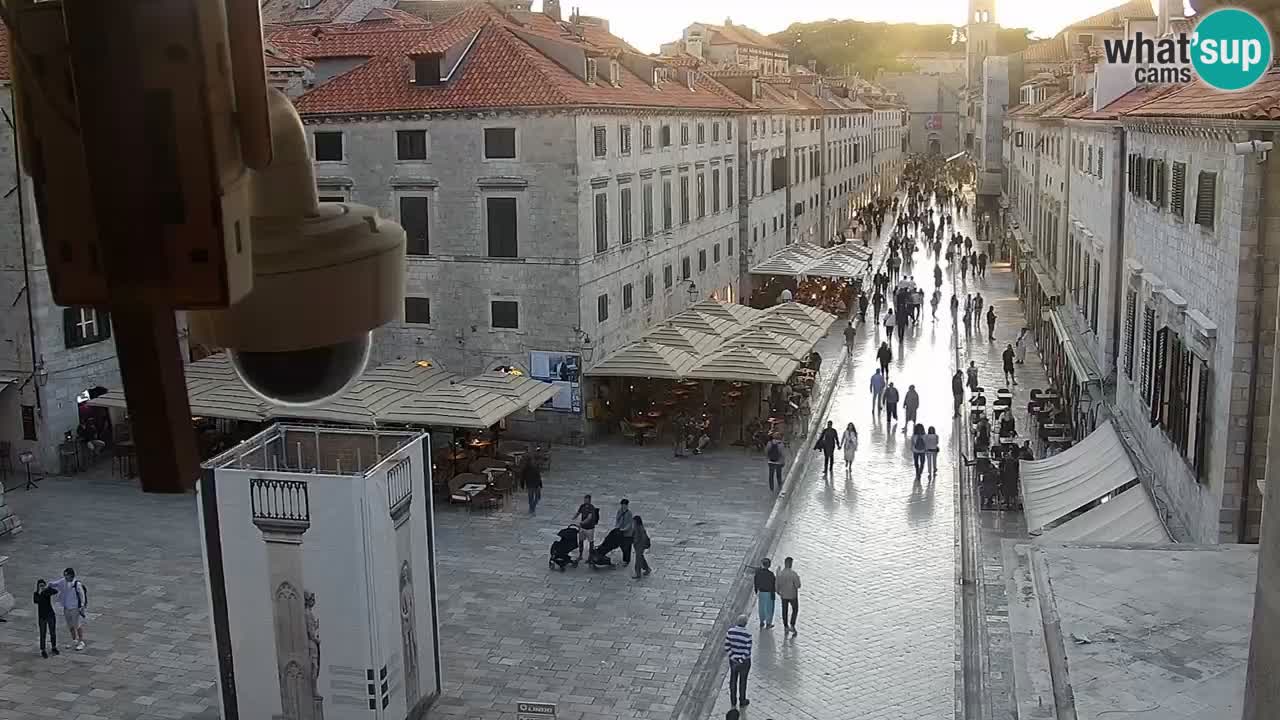 Kamera v živo Dubrovnik Stradun / Placa