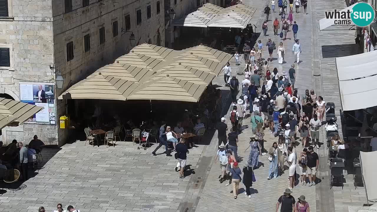 Webcam Ragusa (Dubrovnik) Stradun