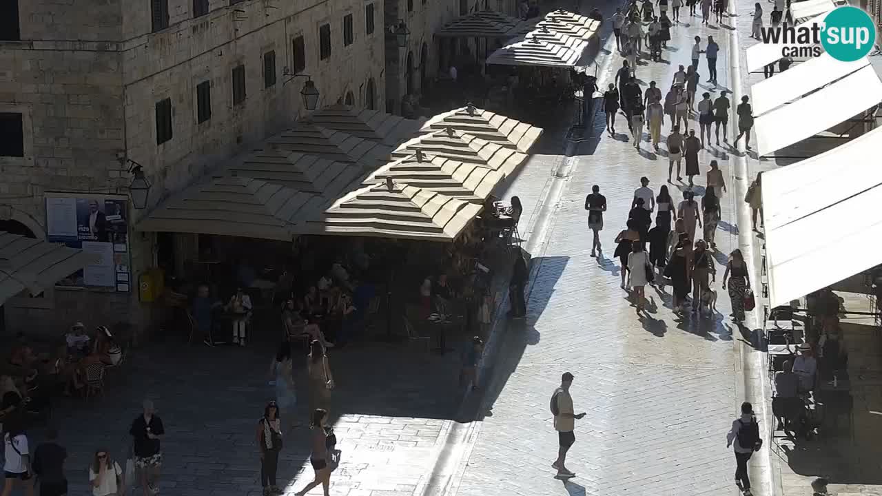 Livecam Dubrovnik Stradun