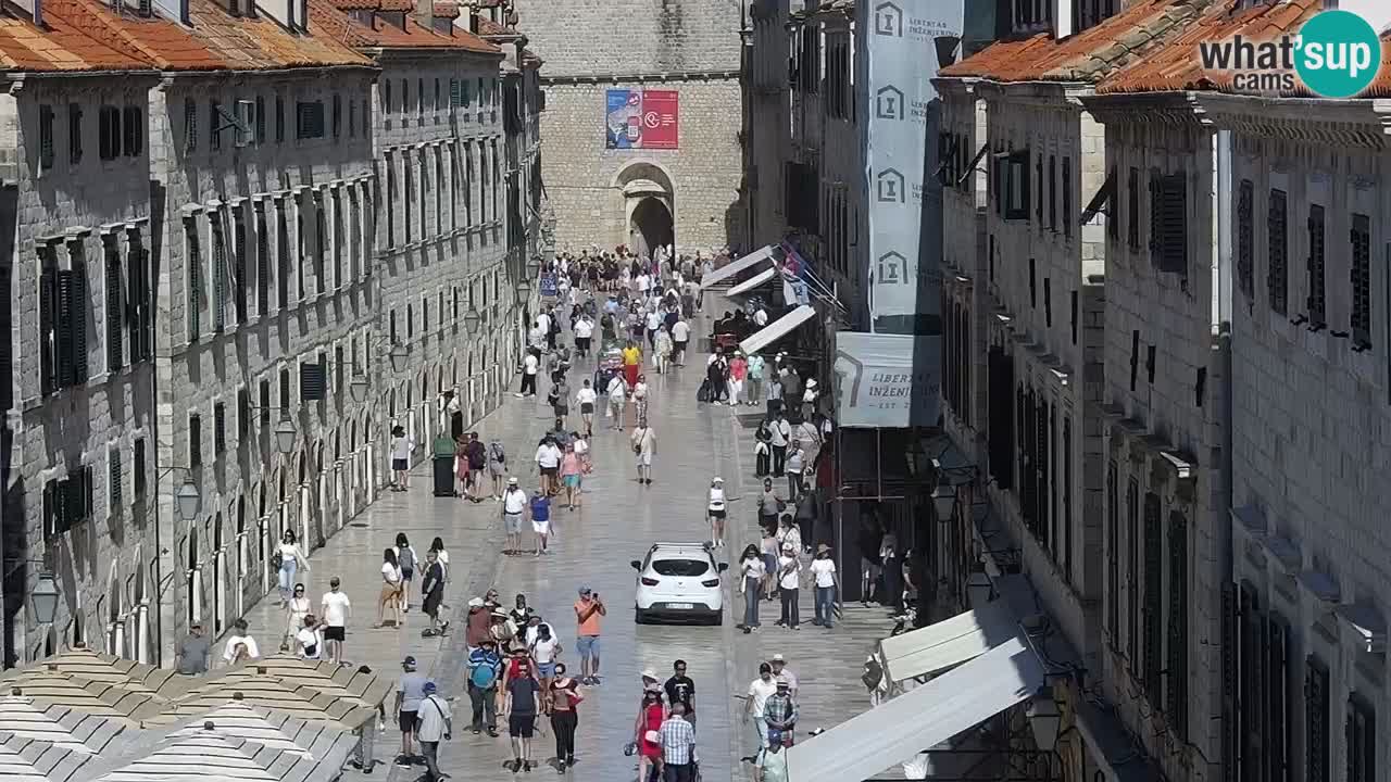Kamera v živo Dubrovnik Stradun / Placa
