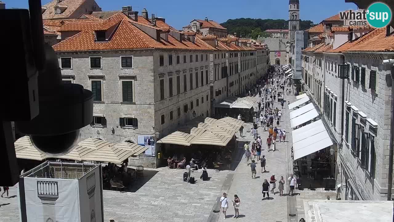 Webcam Dubrovnik – panorama de la vieille ville