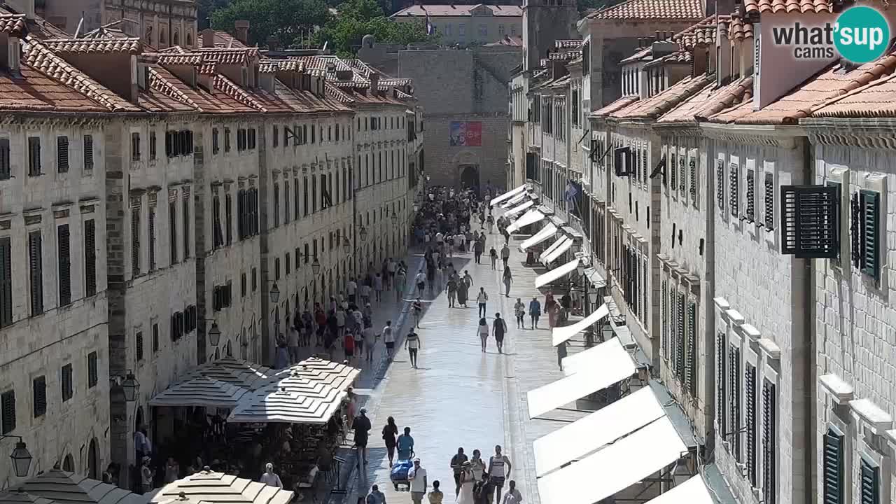 Webcam Dubrovnik – panorama de la Ciudad Vieja