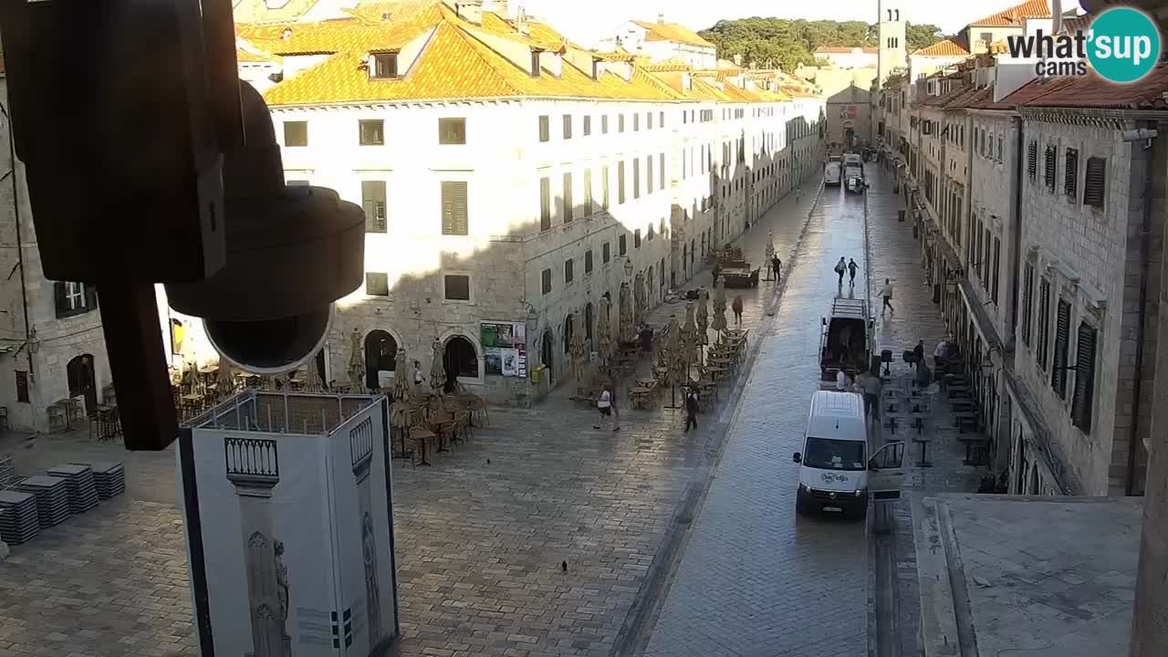 Live Webcam Dubrovnik Stradun