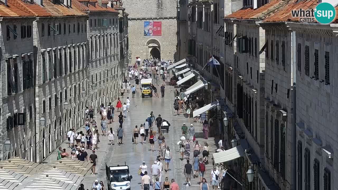Live Webcam Dubrovnik Stradun
