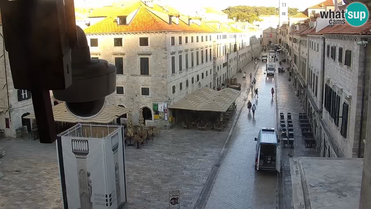 Kamera v zivo Dubrovnik – panorama na stari del mesta
