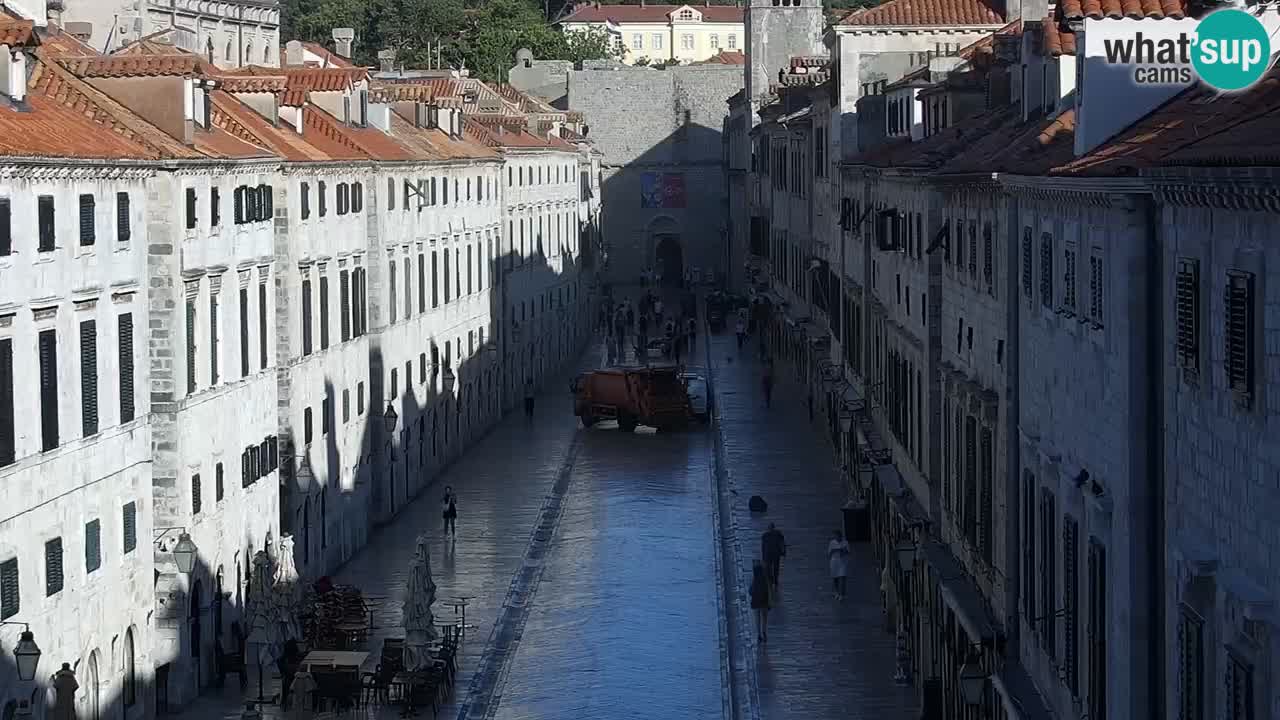 Live Webcam Dubrovnik Stradun