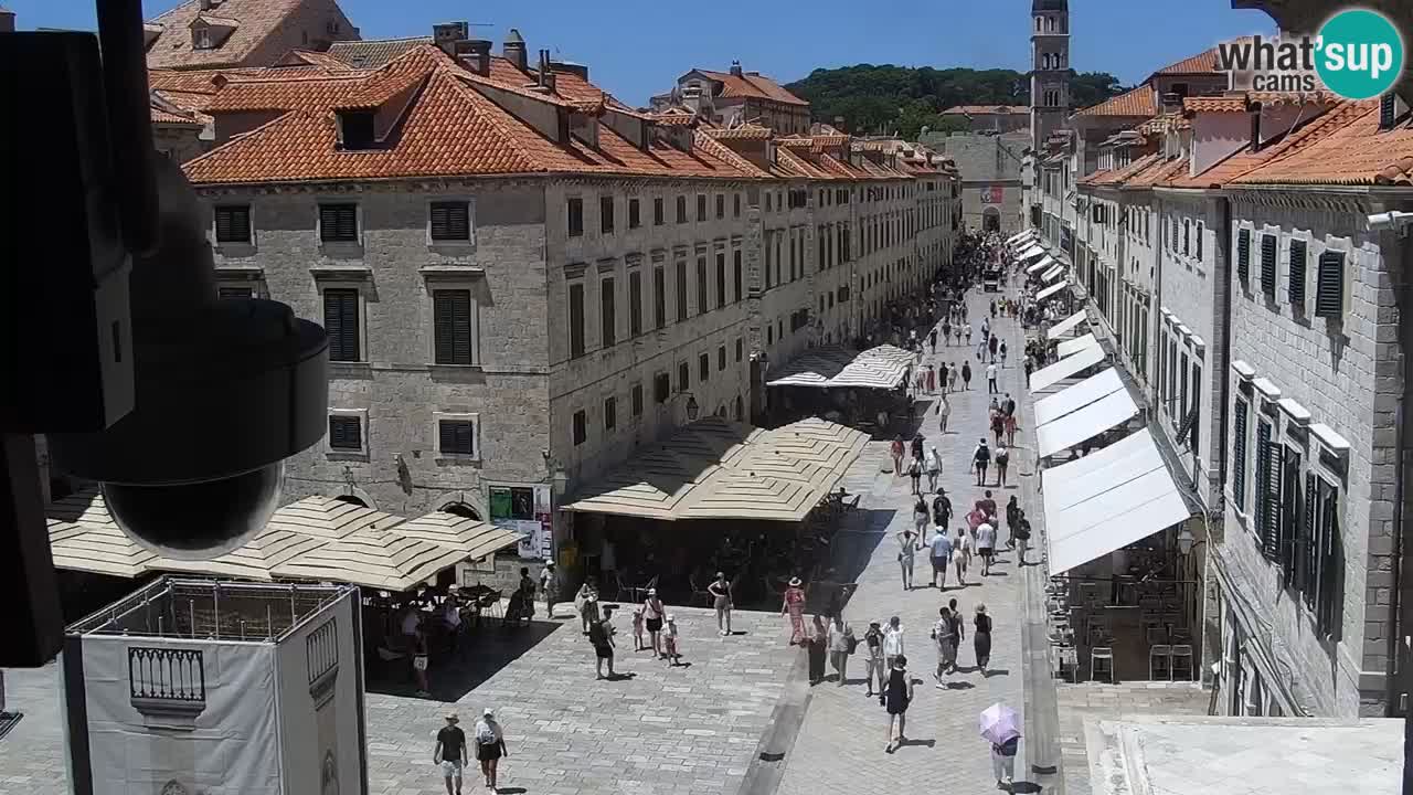 Kamera v živo Dubrovnik Stradun / Placa