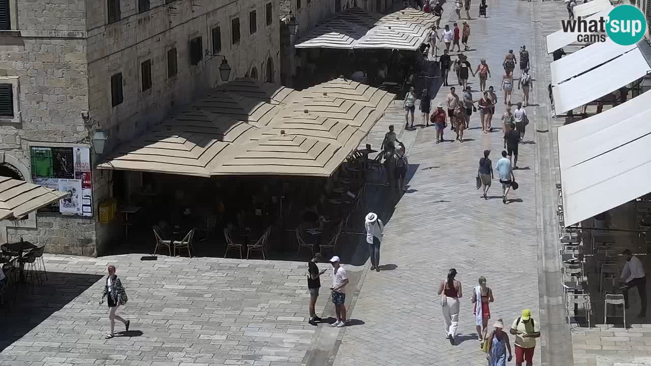 Live Webcam Dubrovnik Stradun