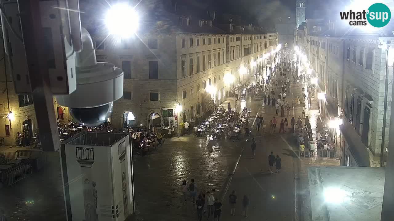 Kamera v zivo Dubrovnik – panorama na stari del mesta