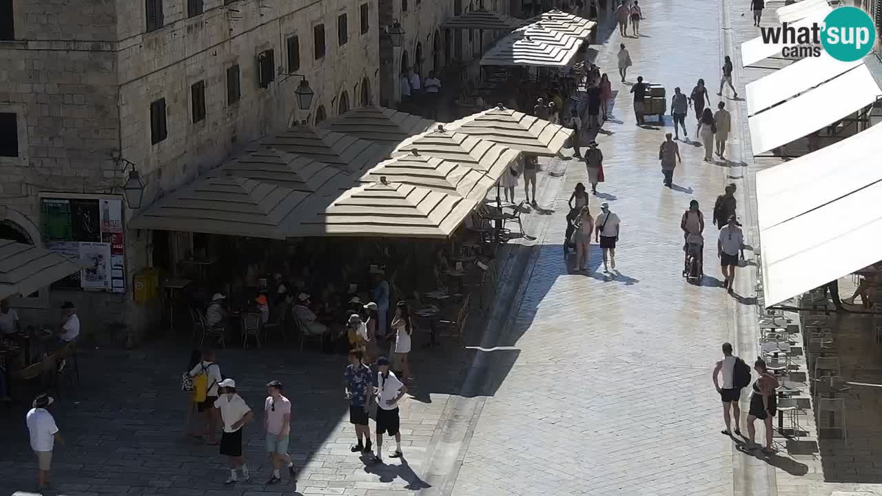 Webcam live Dubrovnik – panorama della città vecchia