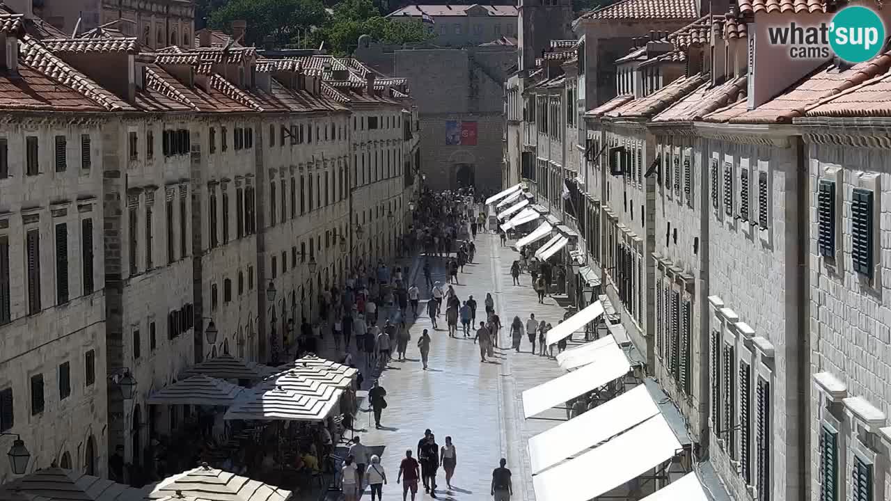 Webcam Ragusa (Dubrovnik) Stradun