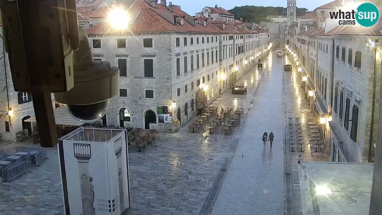 Live Webcam Dubrovnik Stradun