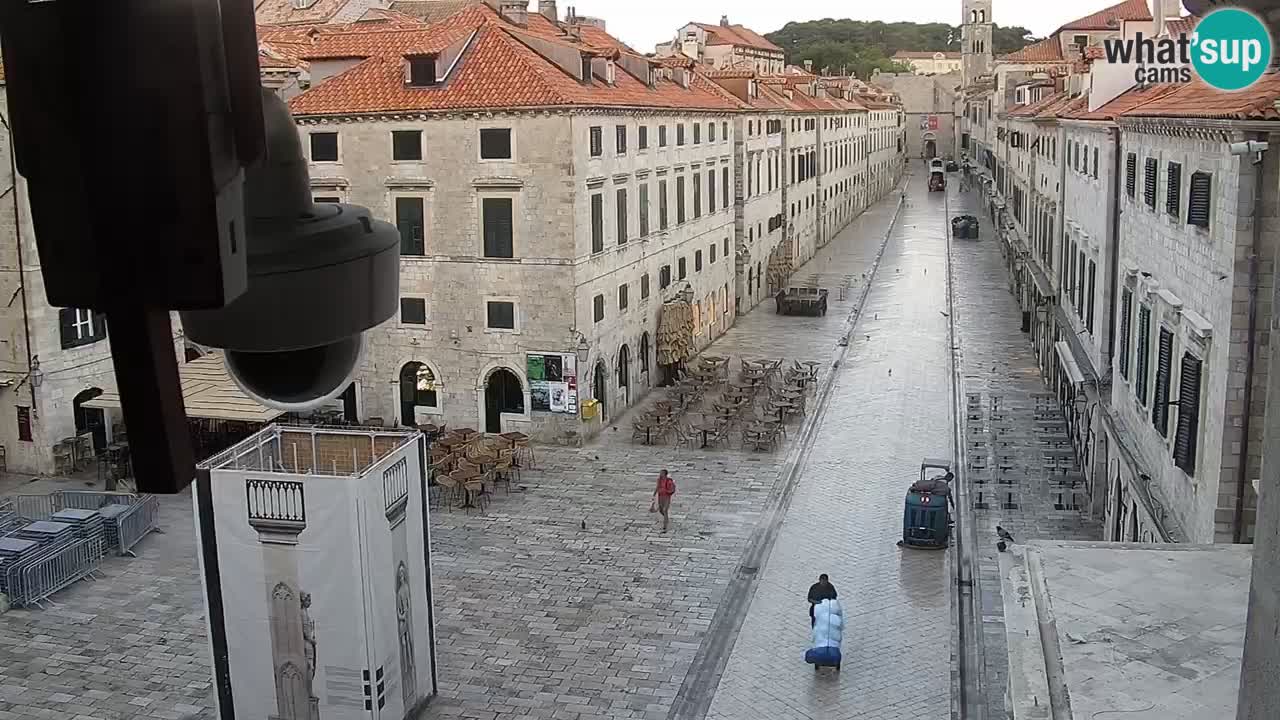 Live Webcam Dubrovnik Stradun