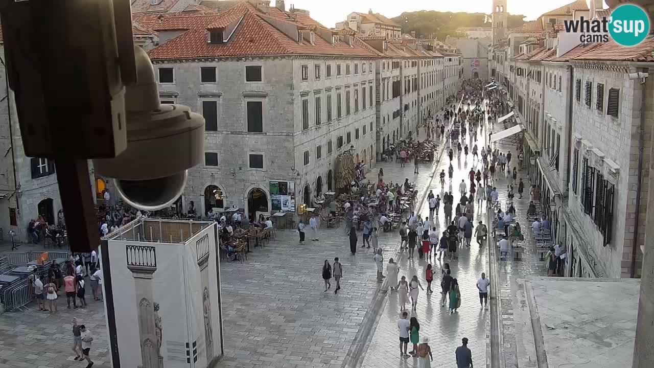 Webcam live Dubrovnik – panorama della città vecchia