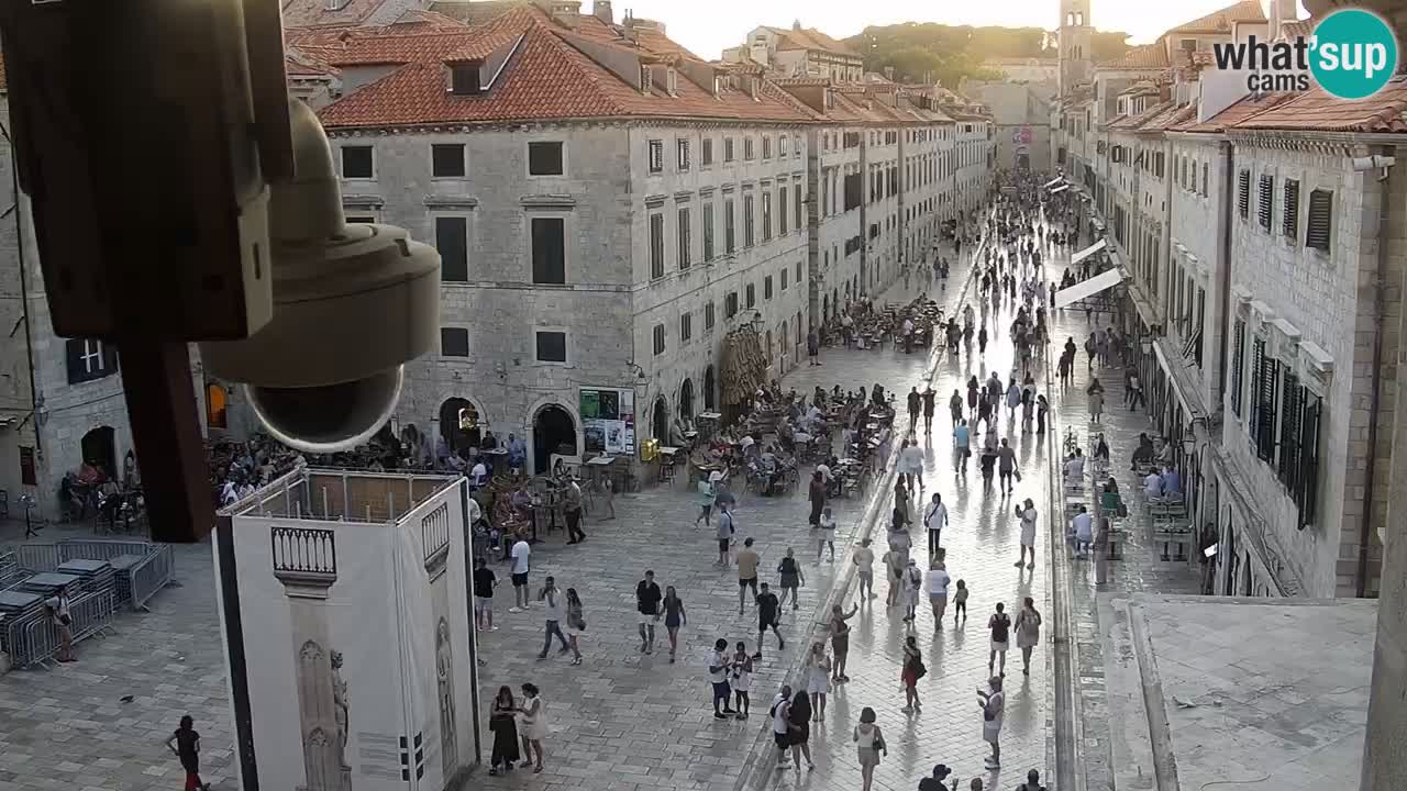 Webcam live Dubrovnik – panorama della città vecchia