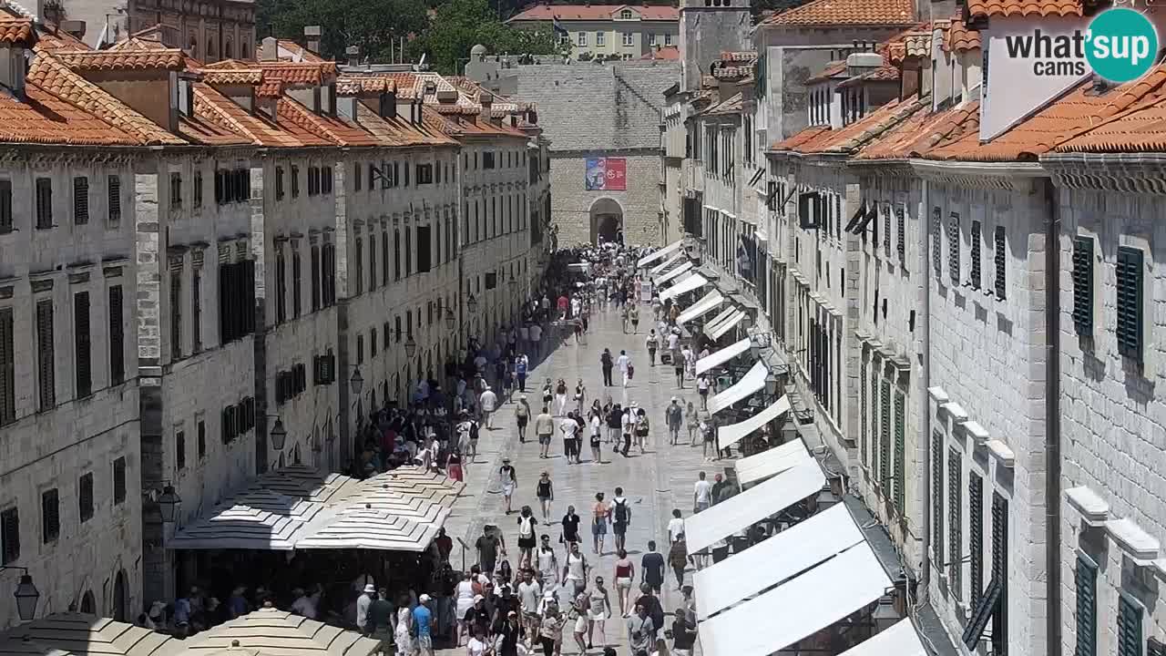 Kamera v živo Dubrovnik Stradun / Placa