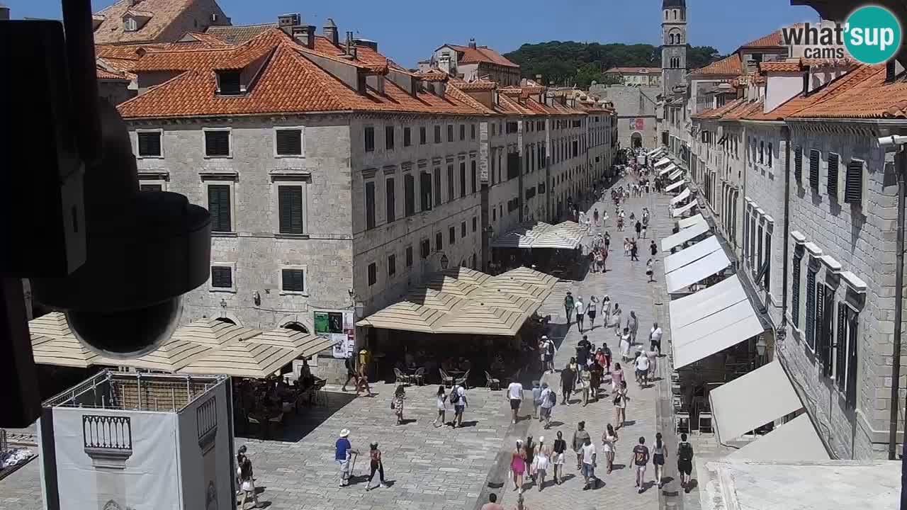 Webcam Dubrovnik – panorama de la vieille ville