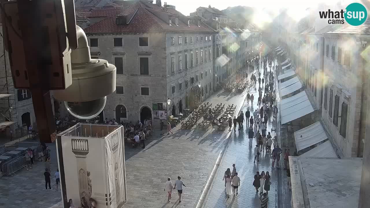 Live Webcam Dubrovnik Stradun