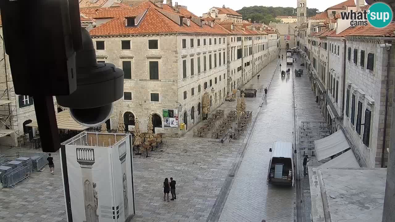 Live Webcam Dubrovnik Stradun