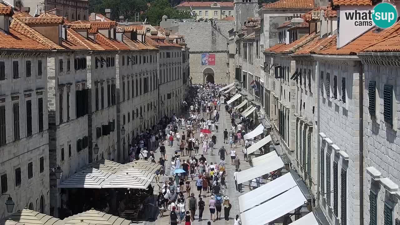 Web kamera Dubrovnik – panorama stari grad