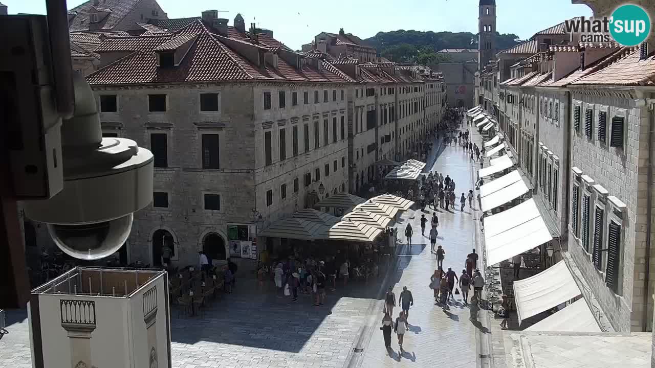 Kamera v živo Dubrovnik Stradun / Placa