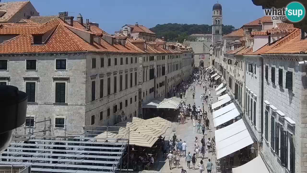 Kamera v živo Dubrovnik Stradun / Placa