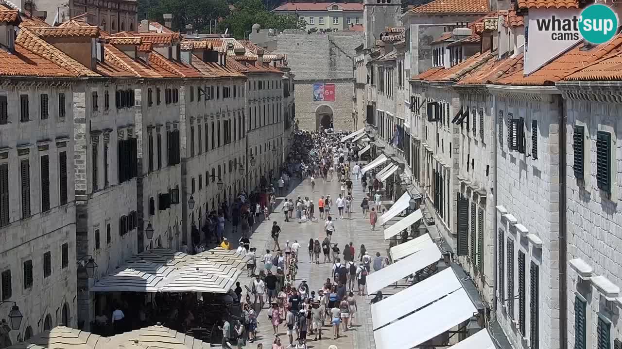 Web kamera Dubrovnik – panorama stari grad