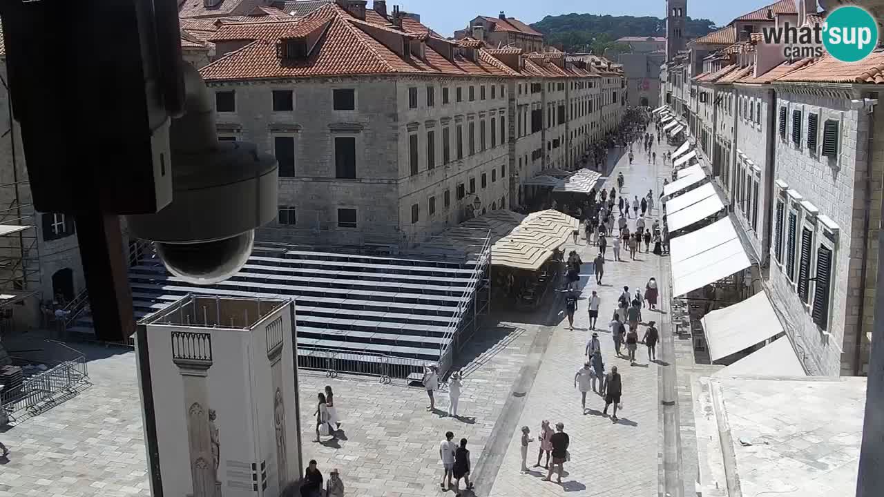 Live Webcam Dubrovnik Stradun