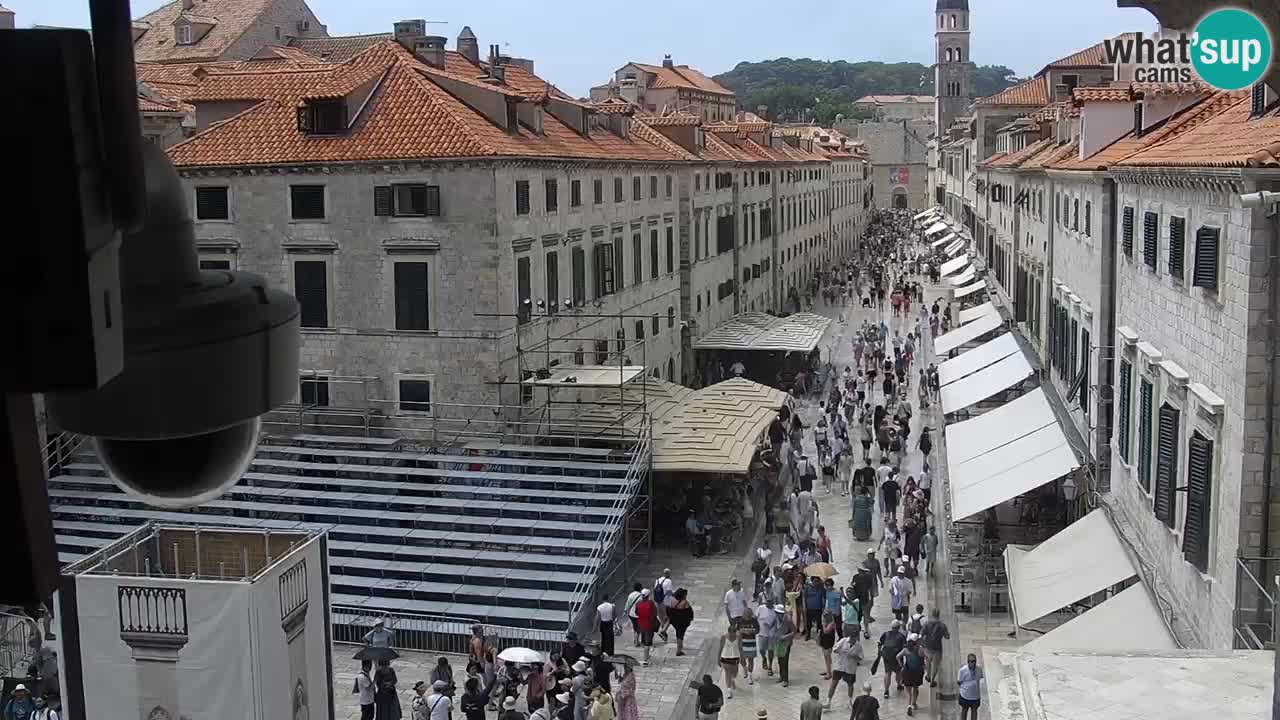 Webcam Ragusa (Dubrovnik) Stradun