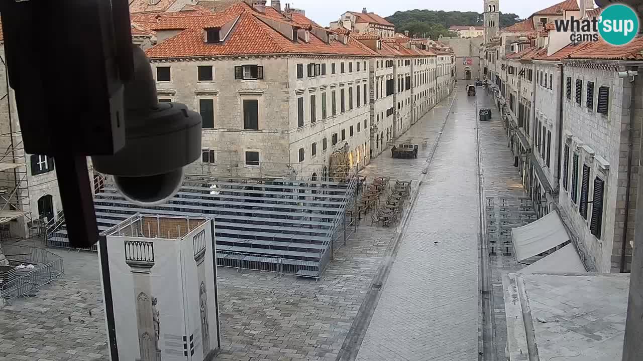 Live Webcam Dubrovnik Stradun