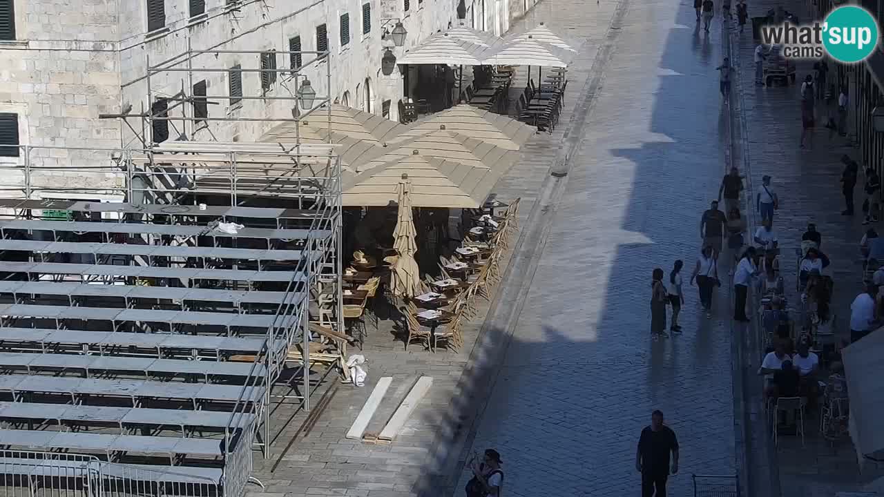Webcam live Dubrovnik – panorama della città vecchia