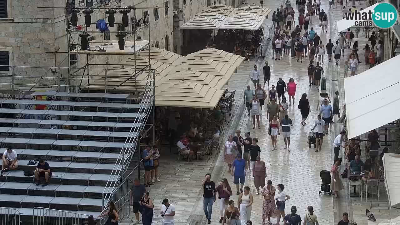 Webcam Dubrovnik – panorama de la vieille ville