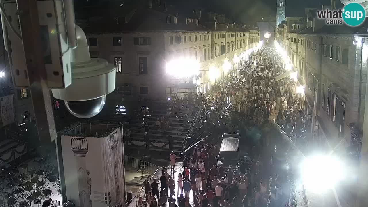 Live Webcam Dubrovnik Stradun