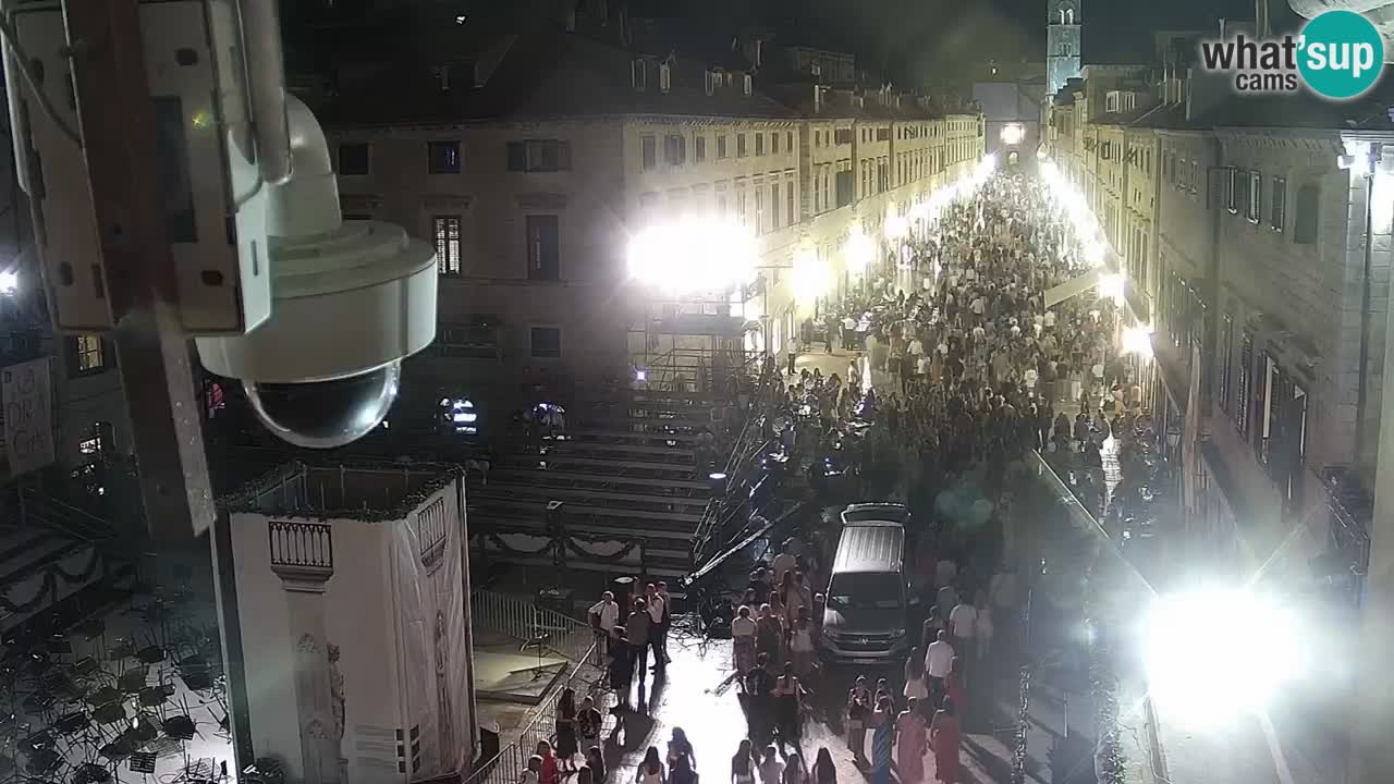 Webcam live Dubrovnik – panorama della città vecchia