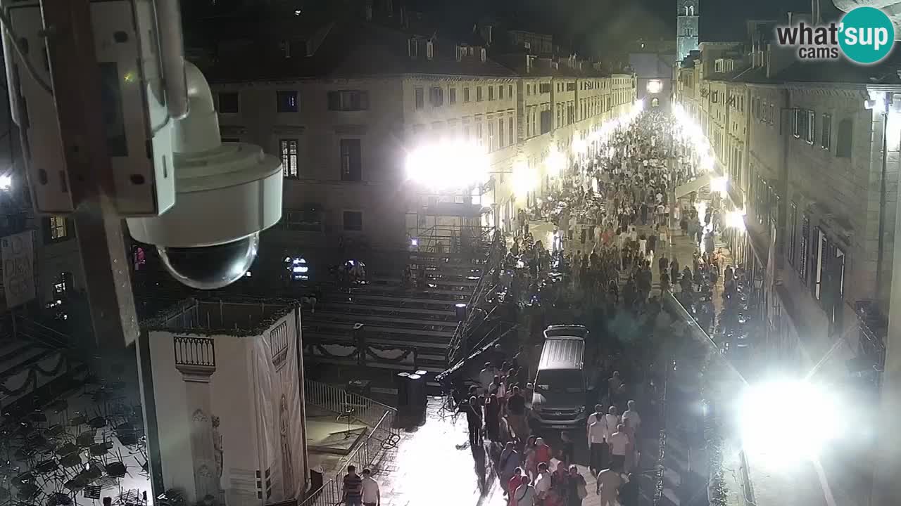 Live Webcam Dubrovnik Stradun