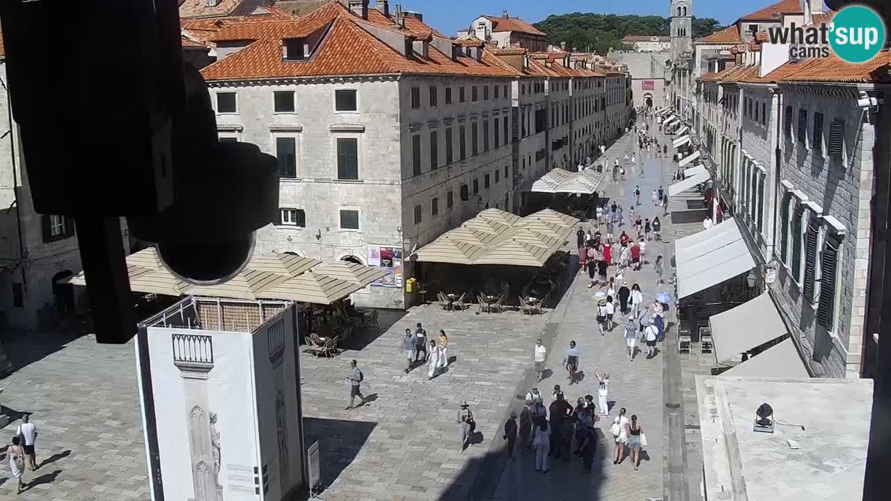 Kamera v živo Dubrovnik Stradun / Placa