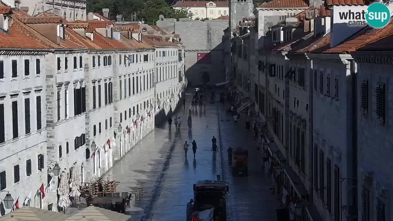 Webcam Dubrovnik – panorama de la Ciudad Vieja