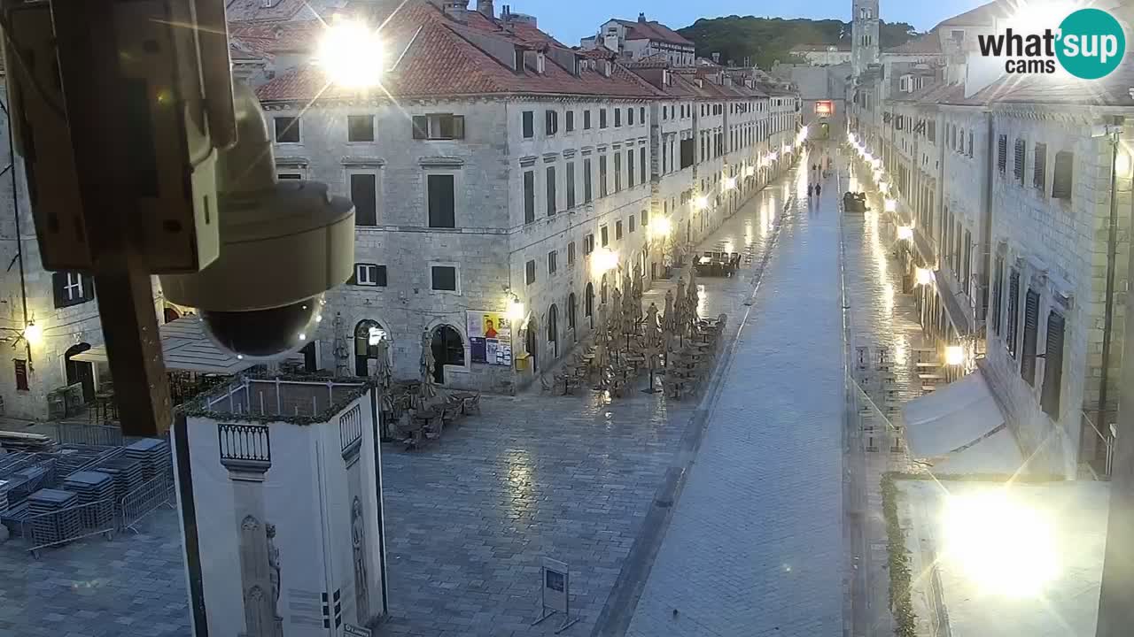Kamera v živo Dubrovnik Stradun / Placa