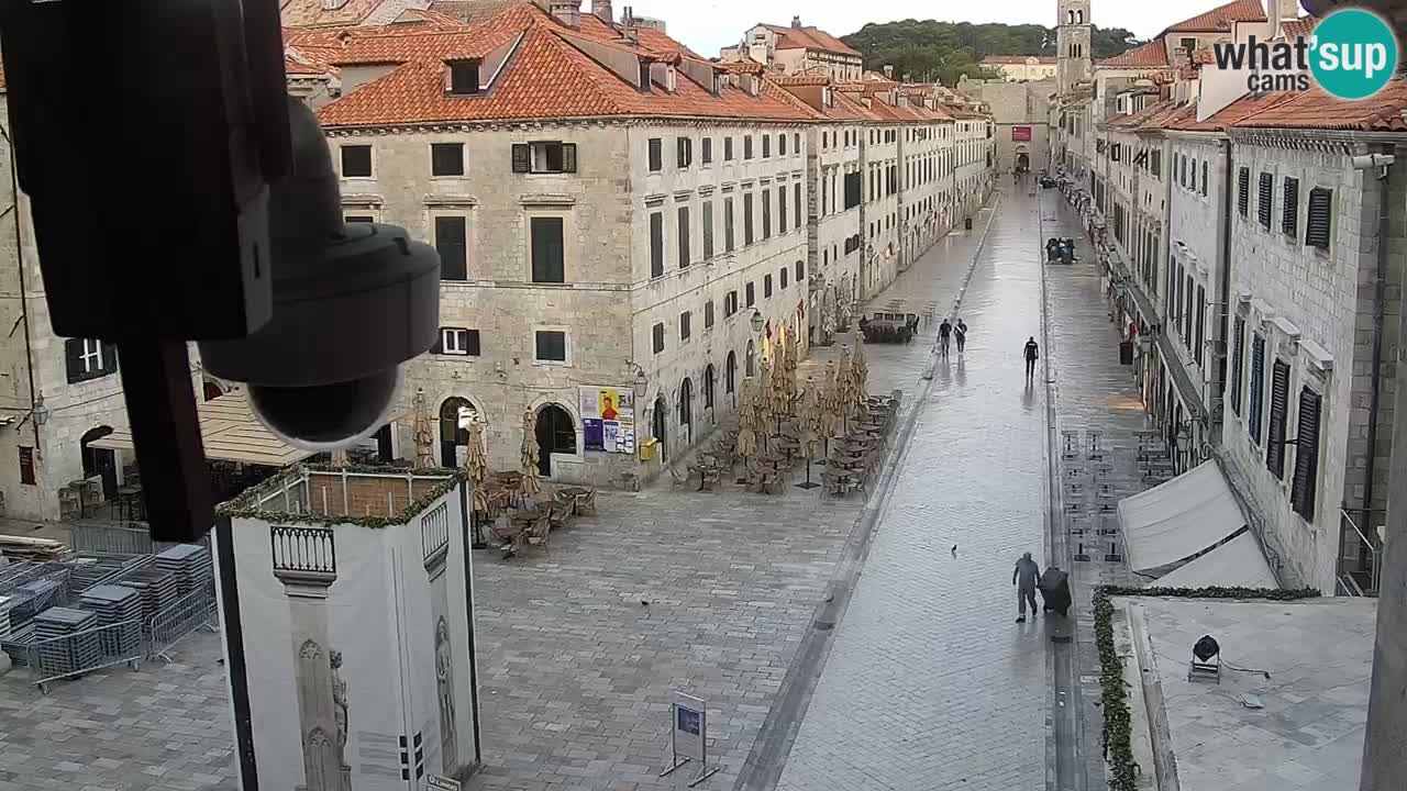 Webcam live Dubrovnik – panorama della città vecchia