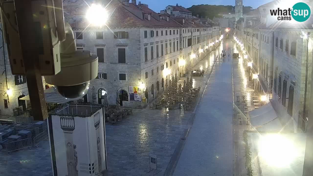 Webcam live Dubrovnik – panorama della città vecchia