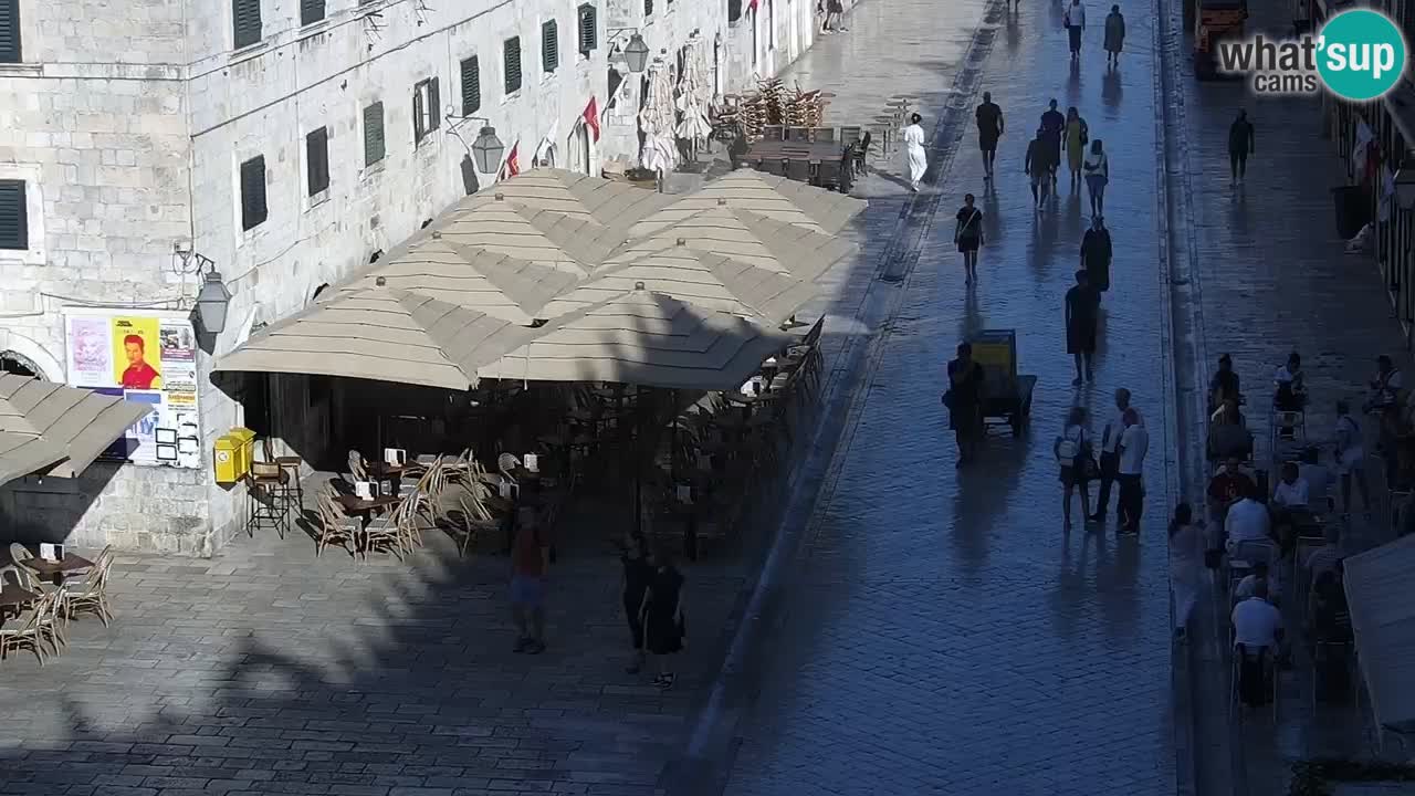 Webcam Ragusa (Dubrovnik) Stradun