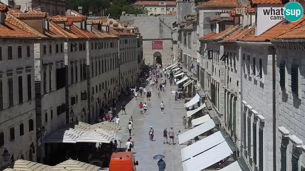 Webcam Dubrovnik – panorama de la vieille ville