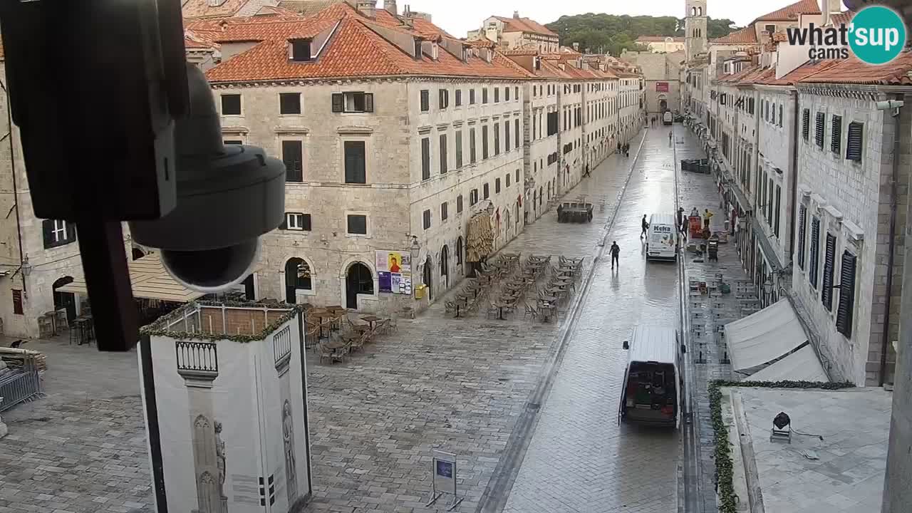 Webcam Dubrovnik – panorama de la vieille ville