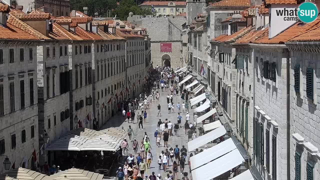 Webcam Dubrovnik – panorama de la Ciudad Vieja