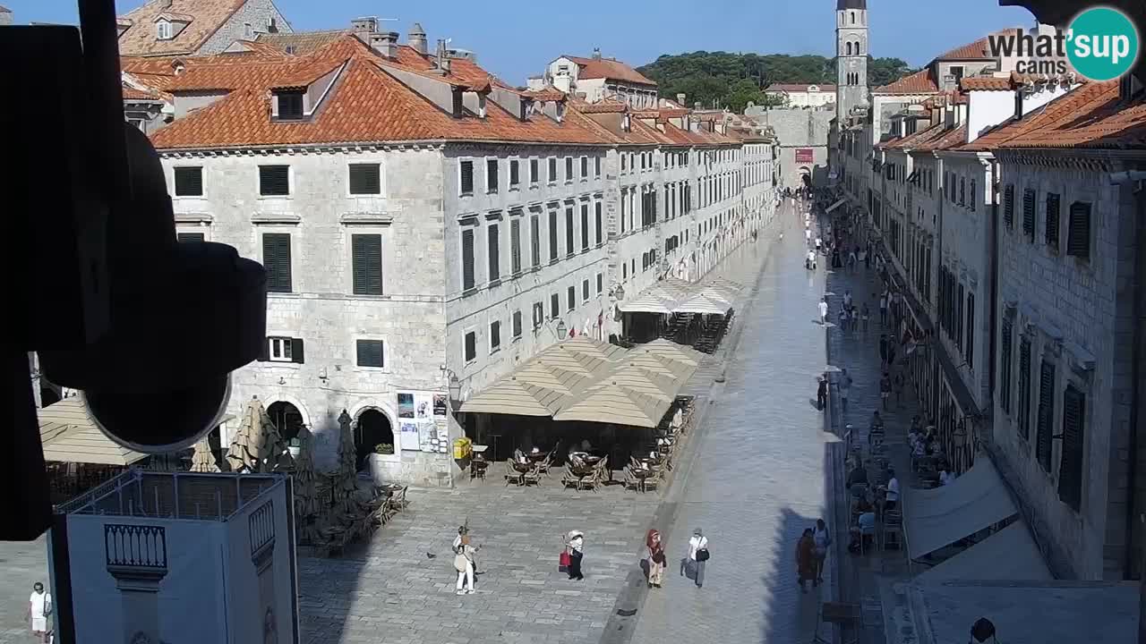 Webcam live Dubrovnik – panorama della città vecchia