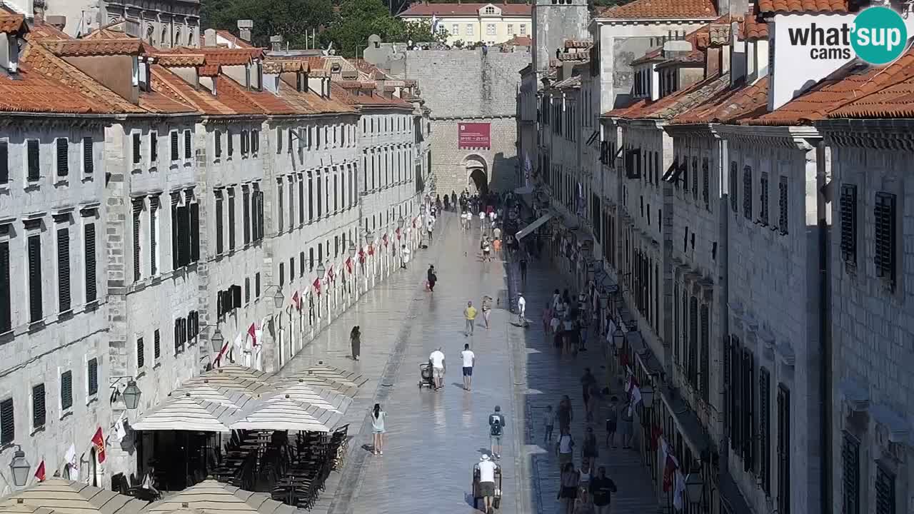 Webcam Ragusa (Dubrovnik) Stradun