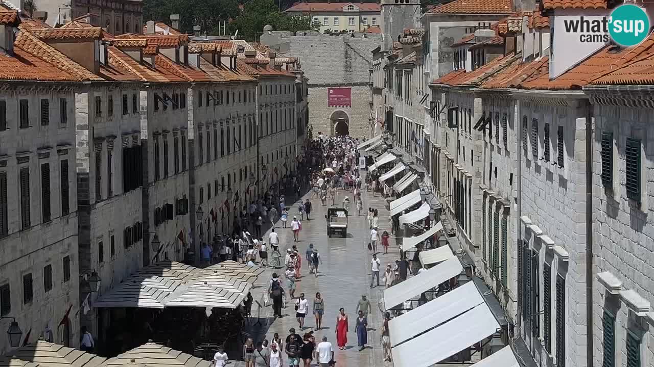 Kamera v živo Dubrovnik Stradun / Placa