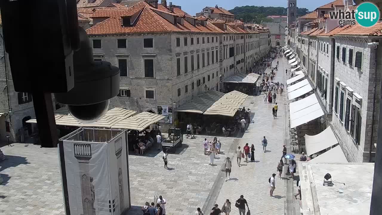 Webcam Dubrovnik – panorama de la vieille ville