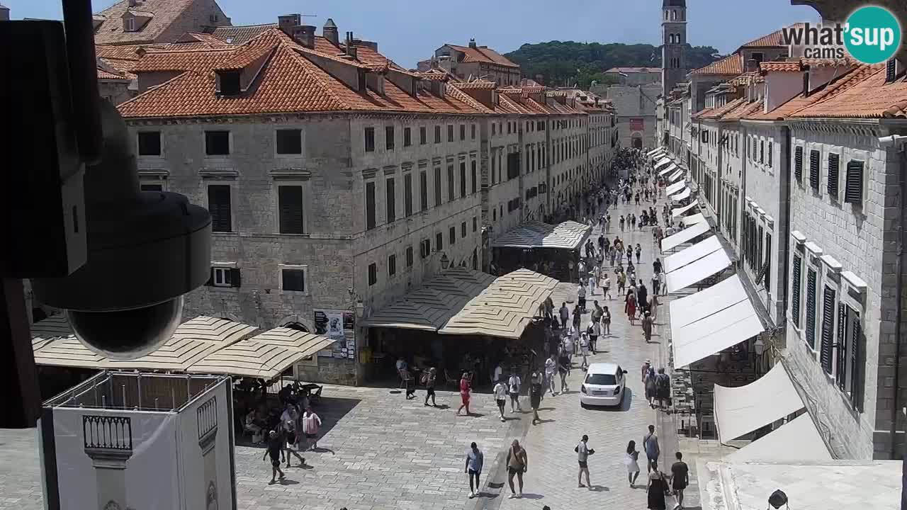 Webcam Dubrovnik – panorama de la vieille ville